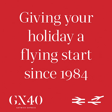 Graphic image - giving your holiday a flying start since 1984